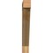 Ekena Millwork Traditional Block Rough Sawn Bracket, Western Red Cedar, 6"W x 40"D x 44"H BKT06X40X44TRA05RWR - alternate 3